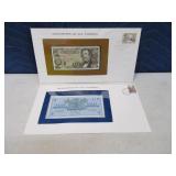 Mint (2) Currency Banknotes Schlling~Markkaa