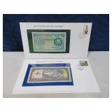 Mint (2) Currency Banknotes Cypress~ElSalvador