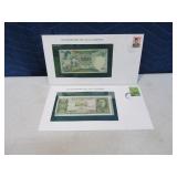 Mint (2) Currency Banknotes Indonesia~Bolivia