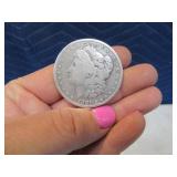 1881 Morgan Silver Dollar Coin Circulated AS IS