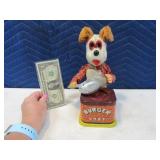 Antique Tin BatteryOp BURGER CHEF Toy AS Is