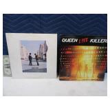 Pink Floyd & QUEEN Vinyl Albums Vintage EXC