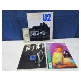 U2 Rock Lot (3) Magazines Portfolio Books