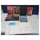 Lot (8) Railroad Model Themed Vintage Books