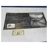 Oversized Burlington Northern RR Illustrated Book