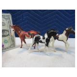 Lot (3) BREYER 5" Horse Figures Toys