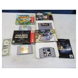 Lot (4) SuperNintendo Video Games Boxed STAR WARS