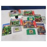 Lot (4) SuperNintendo Video Games ExpPack END