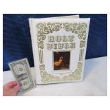 1973 HOLY BIBLE White Padded Full Sized Covered