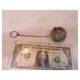 Antique STERLING Silver Tea Holder Rare?