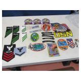 Neat Lot US NAVY Patches Coat Modern USN