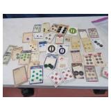 Bagfull Vintage Buttons Sewing Items