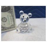Swarovski PrismGlass 3" Teddy Bear Figurine