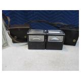 Lot (2) Antique AQUA SURVEY Instruments Gauges?