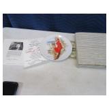Marilyn Monroe Collector Plate RED DRESS