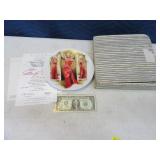 Marilyn Monroe Collector Plate RED FORMAL Last One