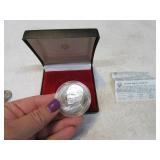 1980 Silver YUGOSLAVIA Token Coin MINT Boxed