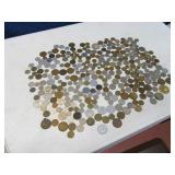 HUGE Lot Vintage Foreign Coins~Token ETC