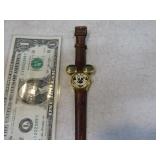 MICKEY MOUSE Full Head Wrist Watch w/ Band