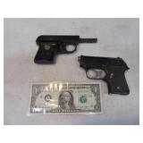 Lot (2) Vintage Starter Pistols Guns AS IS