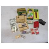 Lot Vintage/Antique Shaving Razors & Access