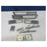 Lot (9) Vintage Car Ornaments Trim