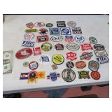 BIG Lot RailRoad Patches & Metal Emblems R.R.