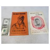 Tabor & Racy Madams Brochure Type Books Vtg