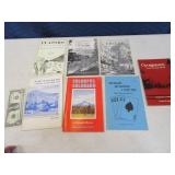 Lot (7) Colorado History Brochure Type Books Vtg