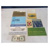 Lot (6) Vintage Car 60