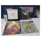Lot (4) Sealed Vinyl Record Albums BEEGEES~Country