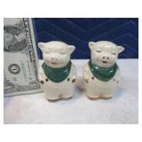 Shawnee Bear Pottery Salt~Pepper SET