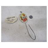 Antique Advertising Pocket Knife Sharpener & Hook