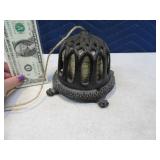 Antique 5" Cast Iron Yarn Dispenser NICE