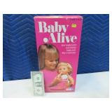 BABY ALIVE Boxed EXC Kenner 1974 Doll