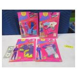 Lot (4) KEN Mattel BarbieThemed Outfits ON CARD