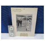 1907 Advertising Pic Calendar Wines~Cigars~Liquor