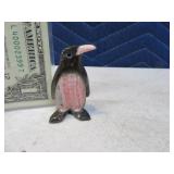 2" Stone Carved PENGUIN Mini Figure