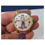 SPIRO Cartoon Character Vintage Wrist Watch