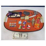 TrayFULL AntiquesCollectibles Coins~Toy~Metal $$$$