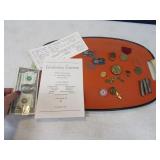 Rare? US MIlitary USN Medals & DrawerLOT Sterling