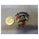 Disney I LOVE AMERICA Mickey Bling Pin