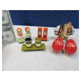 Lot (5) Vintage Salt & Pepper Sets