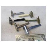 Lot (6) Antique Safety Razors Asst