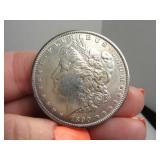 1890 Morgan Silver Dollar Coin Unique Patina