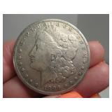 1899 Morgan Silver Dollar Coin Circulated