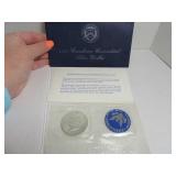 1971 UNC Silver Eisenhower Mint Dollar Coin