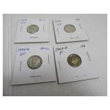 Lot (4) Mercury 1940