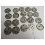 Lot (20) Silver Investment Quarters Coins