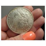 1902o Morgan UNCirculated Silver Dollar Coin